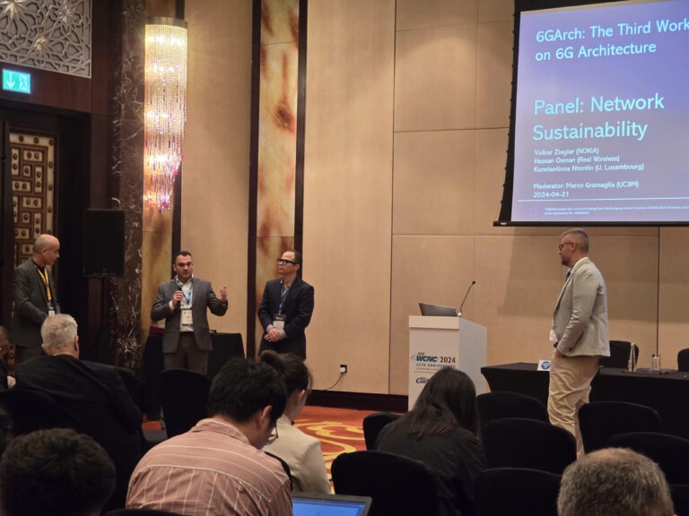 ETHER discusses the Shape and Future of 6G Architecture at IEEE WCNC 2024 